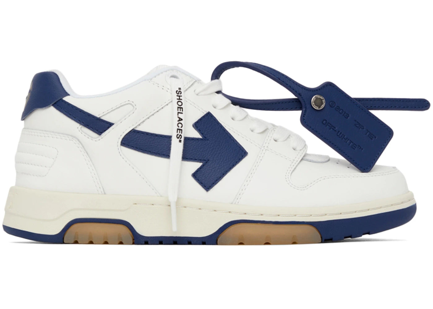 OFF-WHITE Out Of Office "OOO" Low White Navy