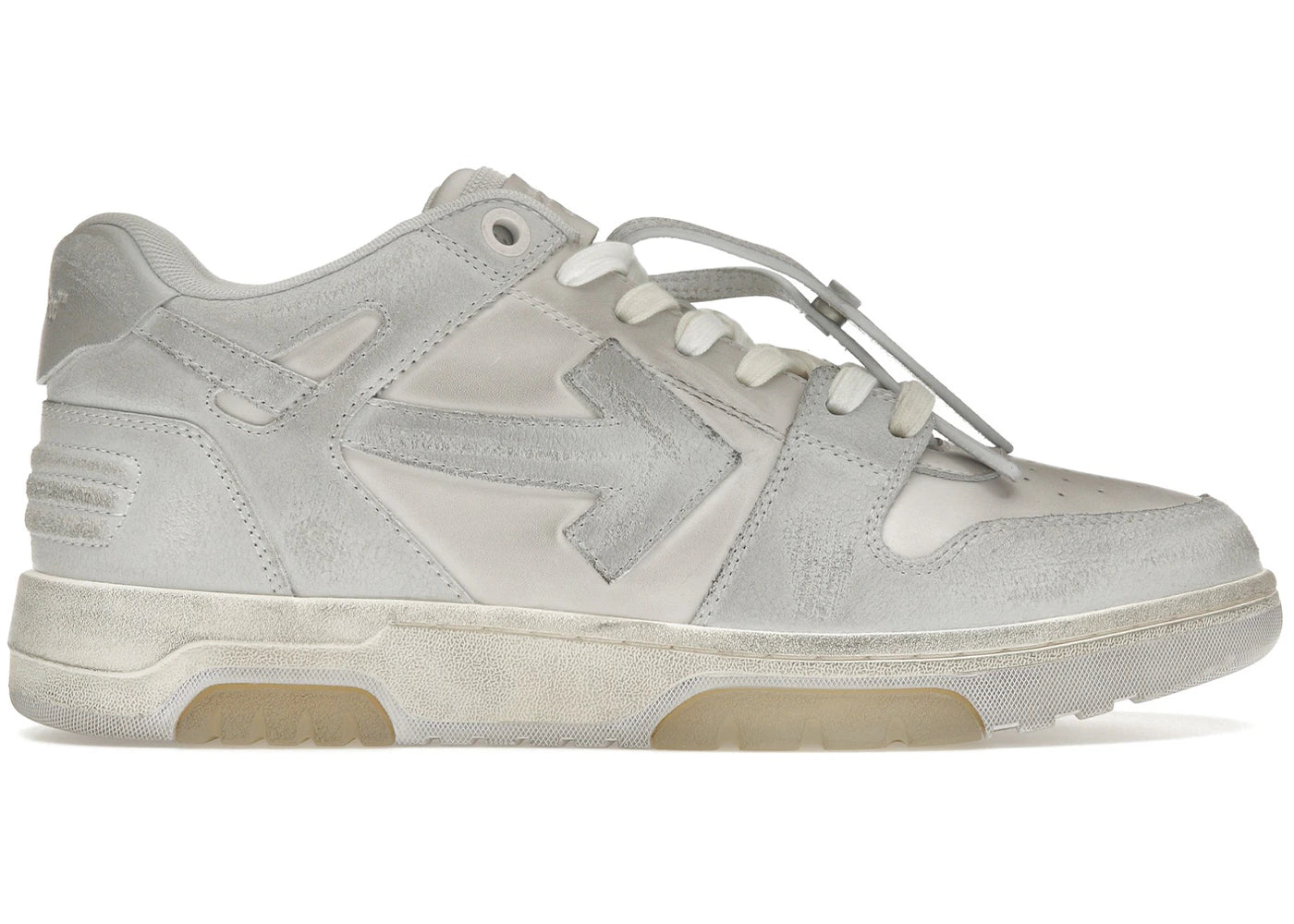 OFF-WHITE Out Of Office OOO Vintage Low Tops White White (Women's)