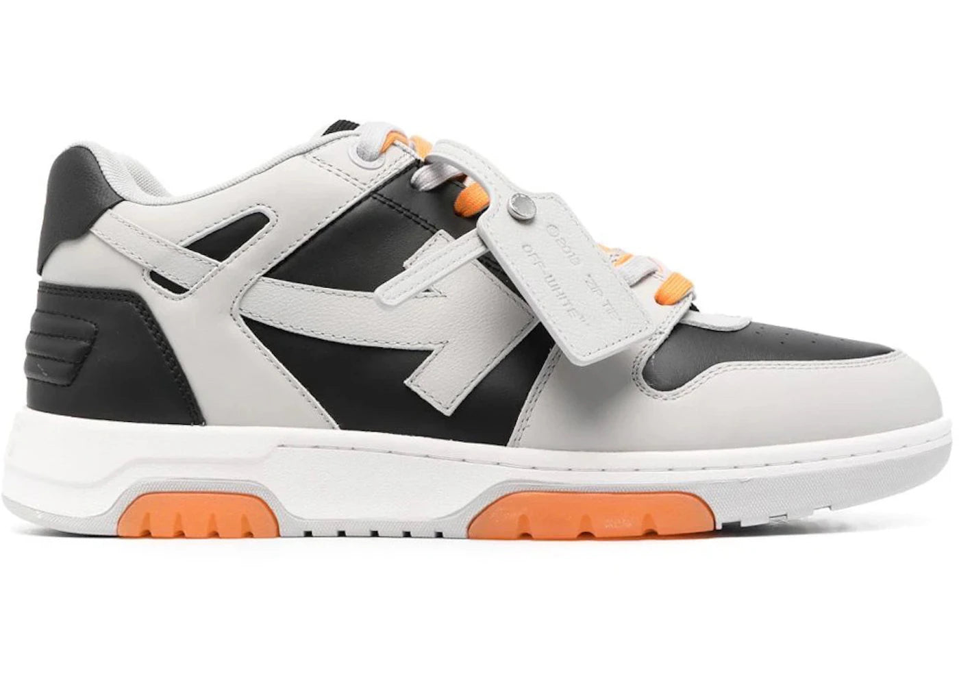 OFF-WHITE Out of Office Sneaker Grey Black Orange