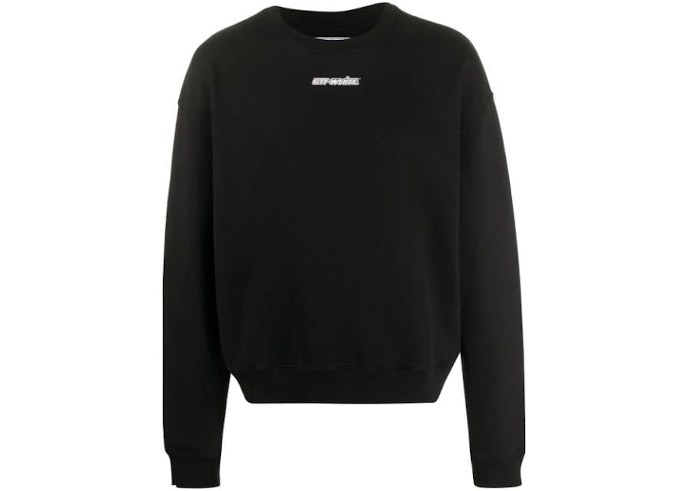 OFF-WHITE Oversize Fit Marker Arrows Crewneck Sweatshirt Black/Blue