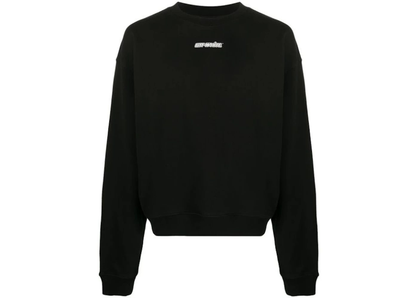 OFF-WHITE Oversize Fit Marker Arrows Crewneck Sweatshirt Black/Red