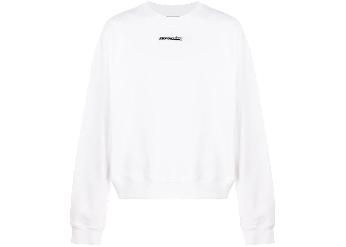 OFF-WHITE Oversize Fit Marker Arrows Crewneck Sweatshirt White/Red