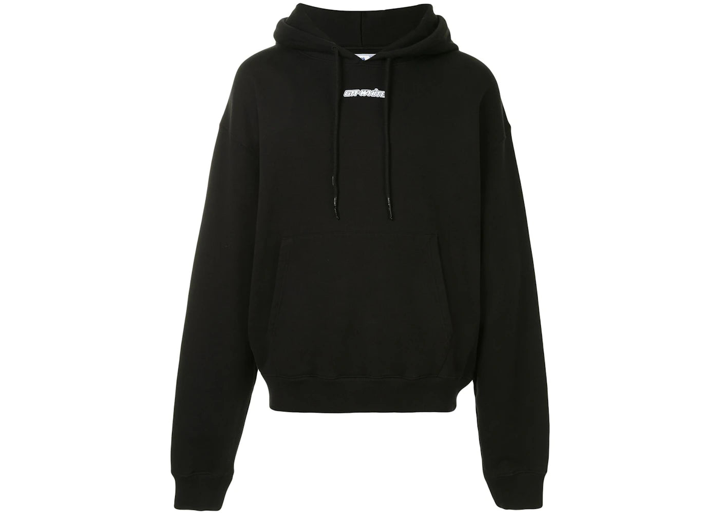 OFF-WHITE Oversize Fit Marker Arrows Hoodie Black/Blue