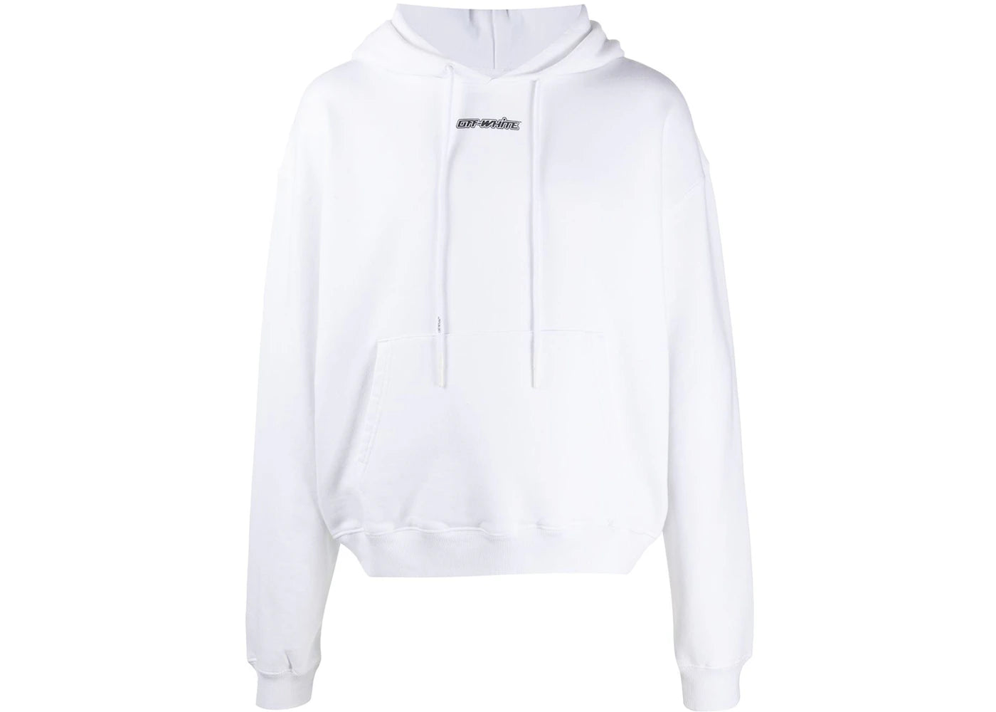 OFF-WHITE Oversize Fit Marker Arrows Hoodie White/Blue