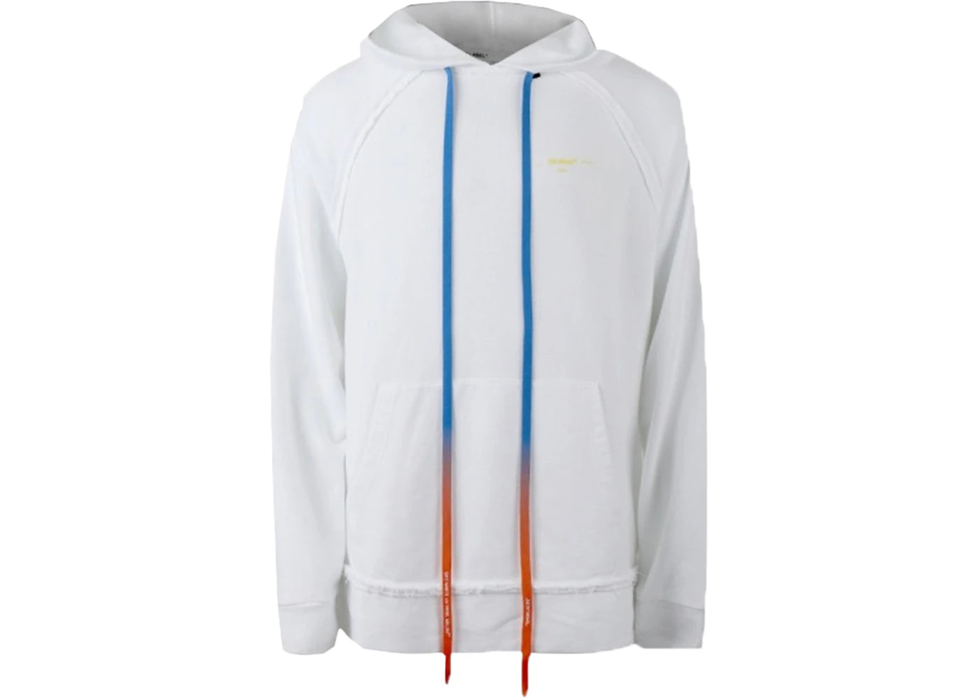 OFF-WHITE Oversized Acrylic Arrows Hoodie White/Yellow