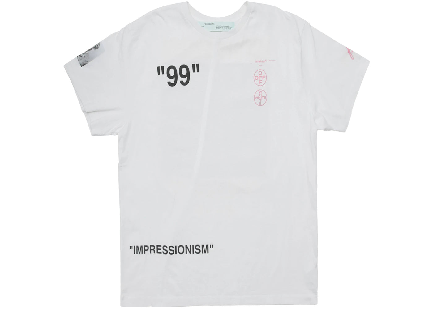 OFF-WHITE Oversized Boat T-Shirt White/Multicolor