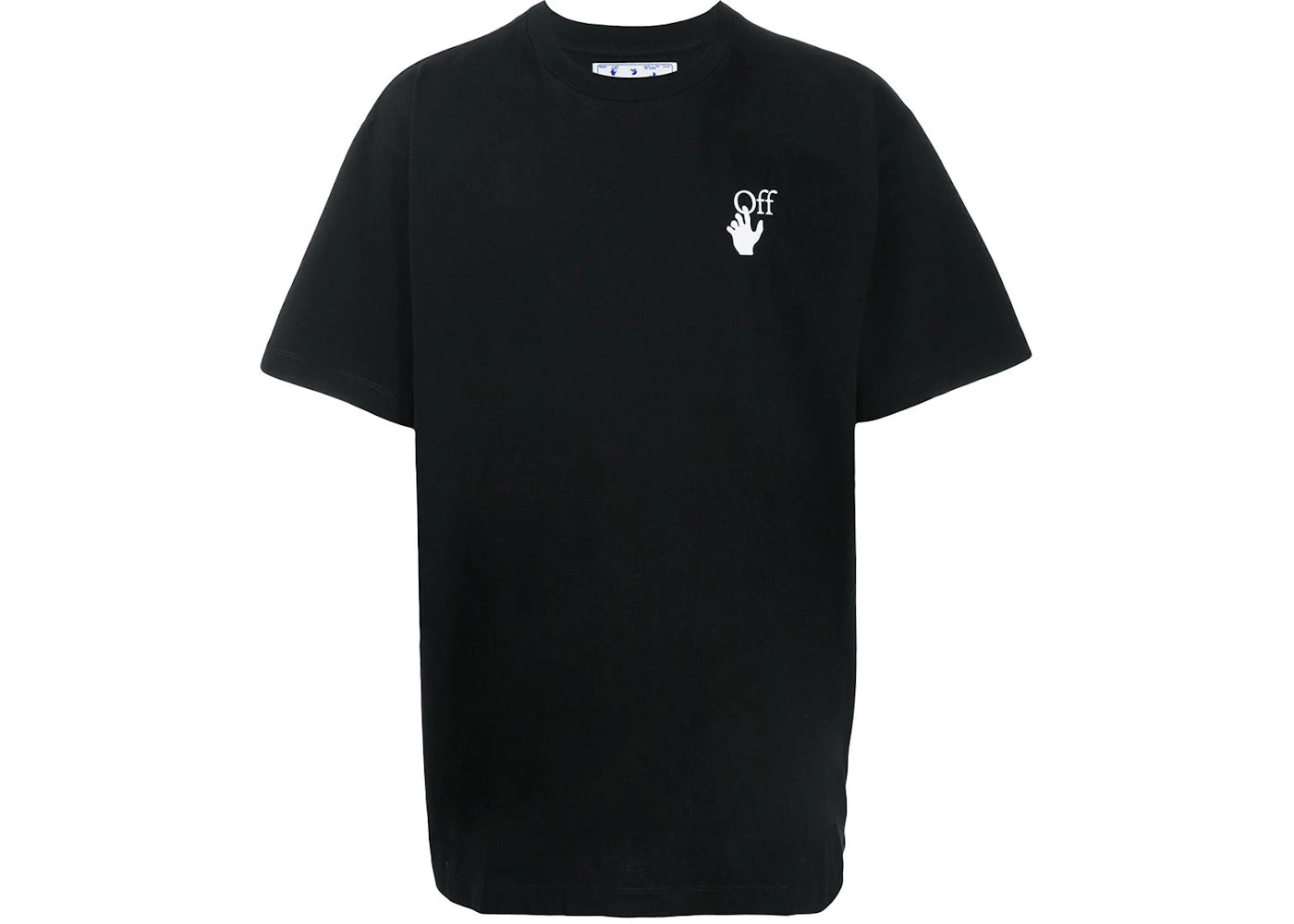 OFF-WHITE Oversized Cut Here Arrows T-shirt Black