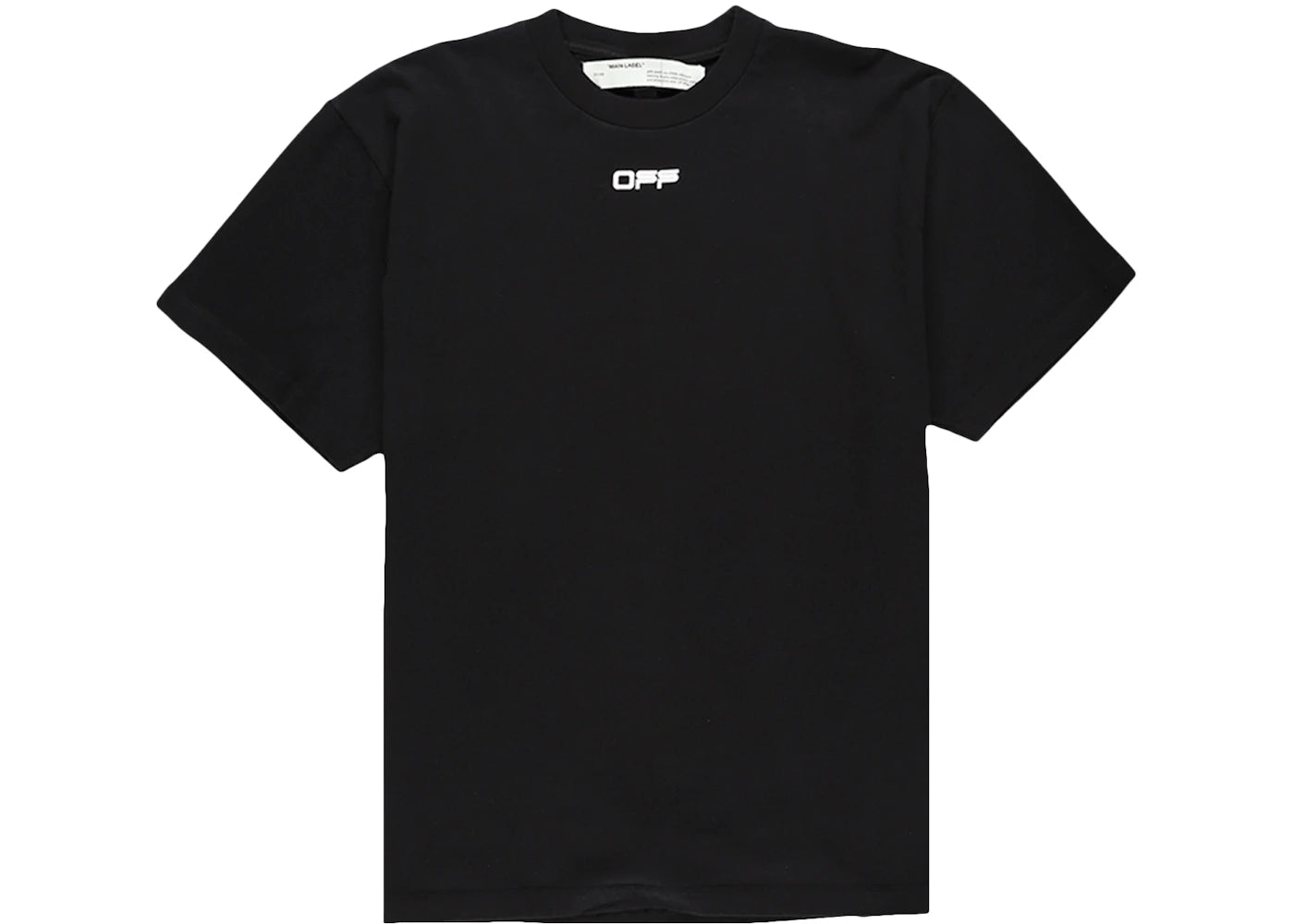 OFF-WHITE Oversized Fit Airport Tape T-shirt Black/Multicolor