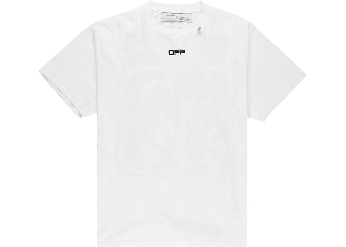 OFF-WHITE Oversized Fit Caravaggio Square T-shirt White/Black