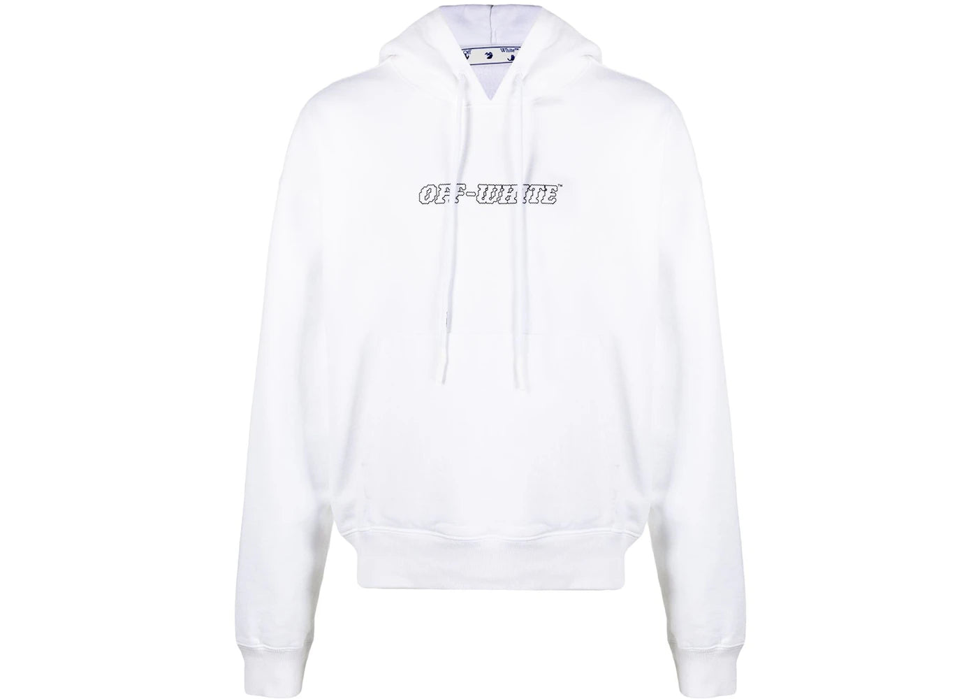 OFF-WHITE Oversized Fit Pascal Painting Hoodie White