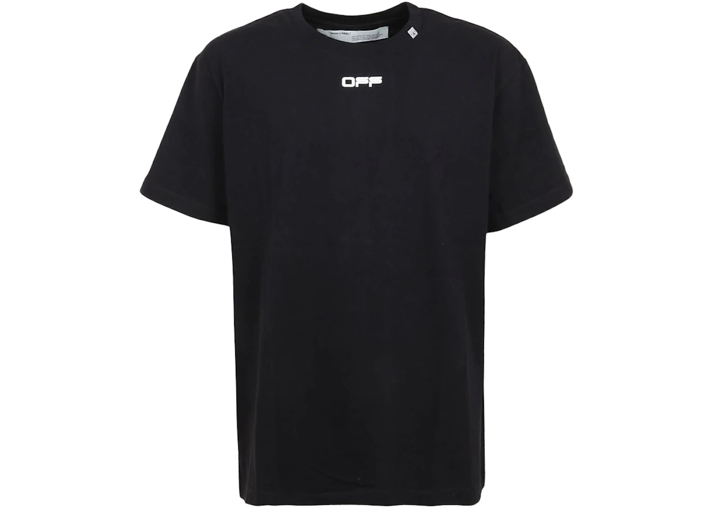 OFF-WHITE Oversized Fit Wavy Line T-shirt Black