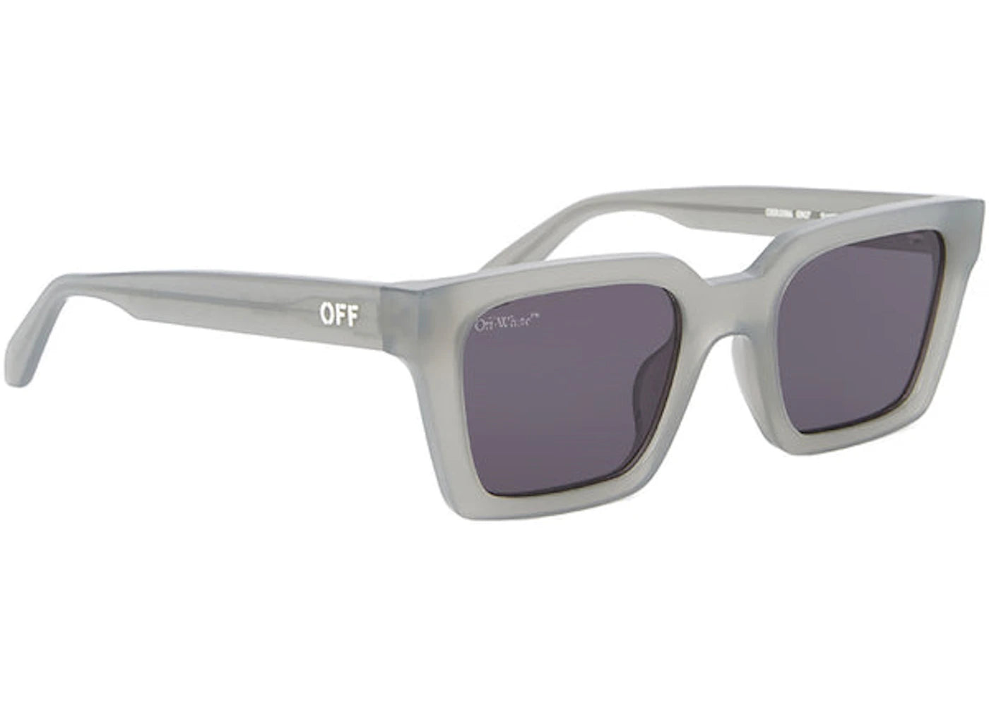 OFF-WHITE Palermo Square Sunglasses Medium Grey/Grey (OERI086F23PLA0010907)