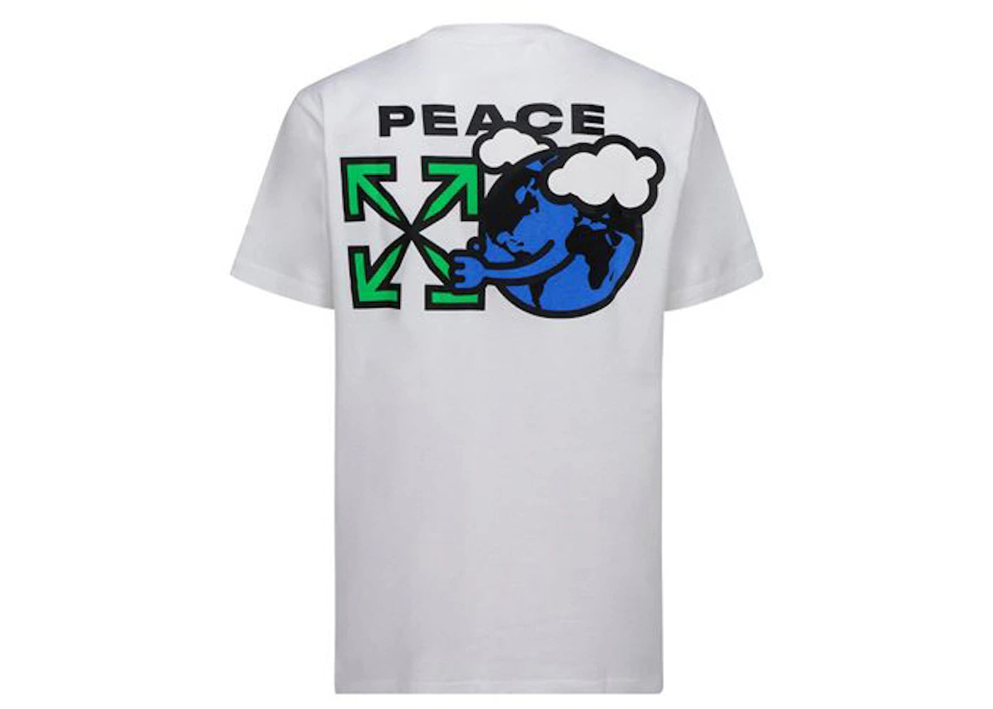 OFF-WHITE Peace Worldwide T-Shirt White