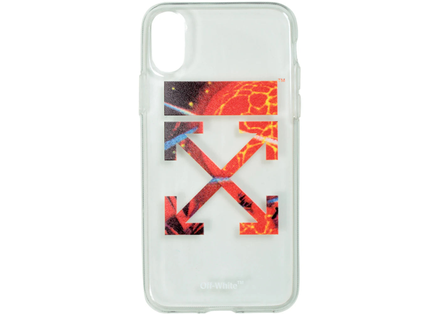 OFF-WHITE Planet Arrows iPhone X Case (SS19) Transparent/Multicolor