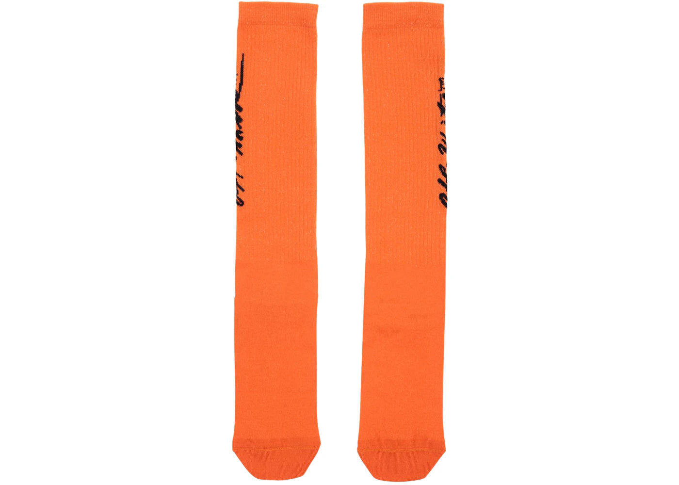 OFF-WHITE Pop Socks Orange/Black