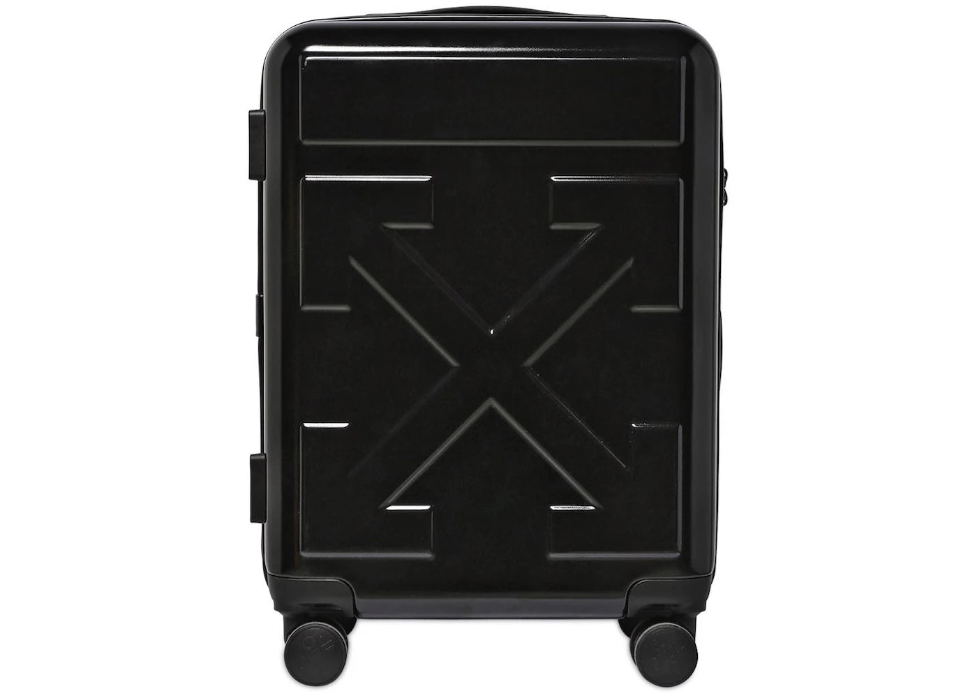 OFF-WHITE Quote Luggage "FOR TRAVEL" Black