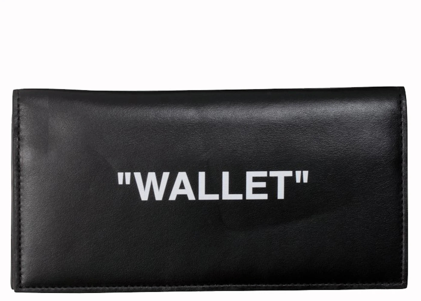 OFF-WHITE Quote Yen Wallet "WALLET" Black White