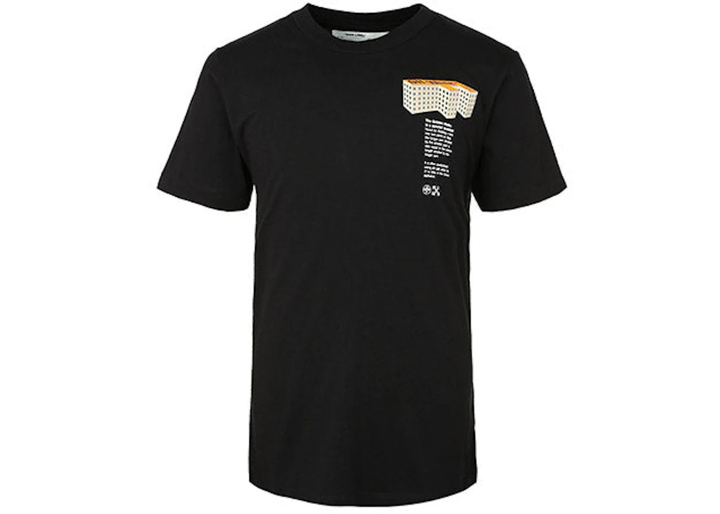 OFF-WHITE Rationalism T-Shirt Black