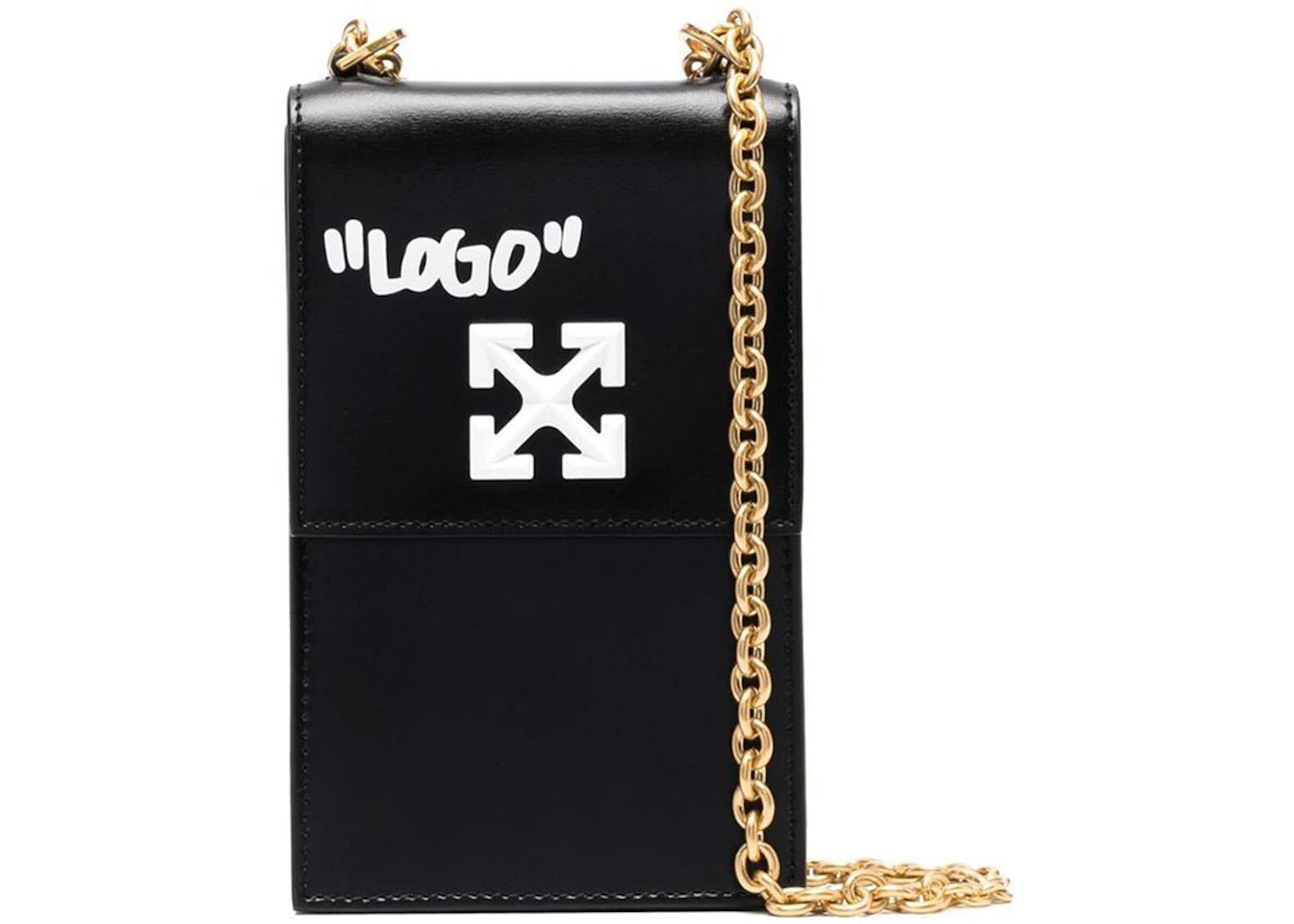 OFF-WHITE Rectangular "LOGO" Pouch Arrows Black/White