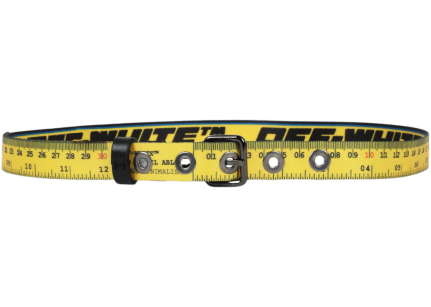 OFF-WHITE Reversible Measuring Tape Belt Multi