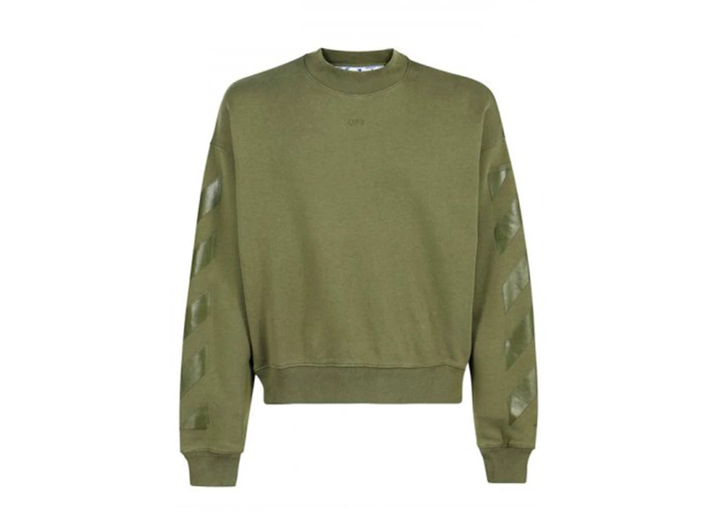 OFF-WHITE Rubber Arrows Crewneck Green