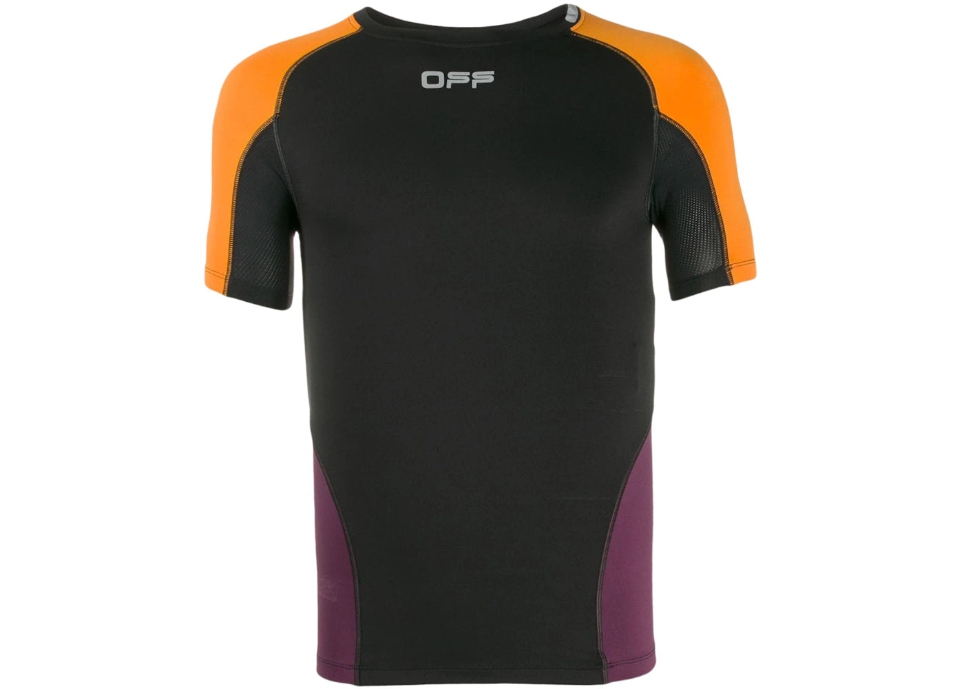 OFF-WHITE Running T-Shirt Orange/Silver