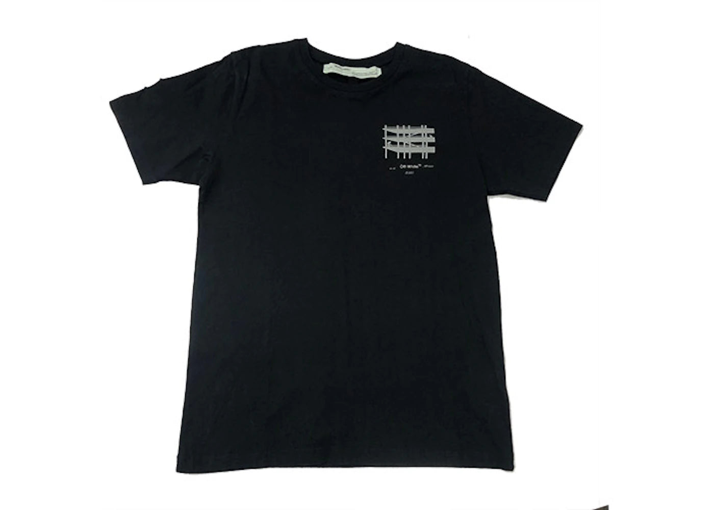 OFF-WHITE Scaffold Arrows Logo Tee Black