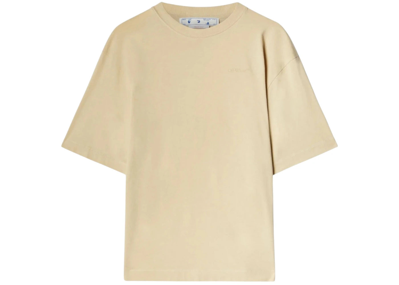 OFF-WHITE Scribble Carry Over Skate S/S T-Shirt Beige