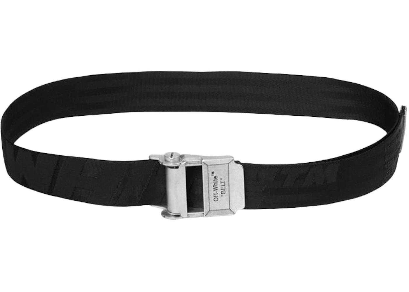 OFF-WHITE Short 2.0 Industrial Belt Black/Black