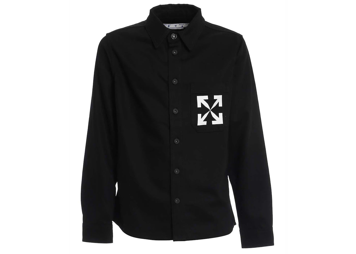 OFF-WHITE Single Arrow Denim Shirt Black