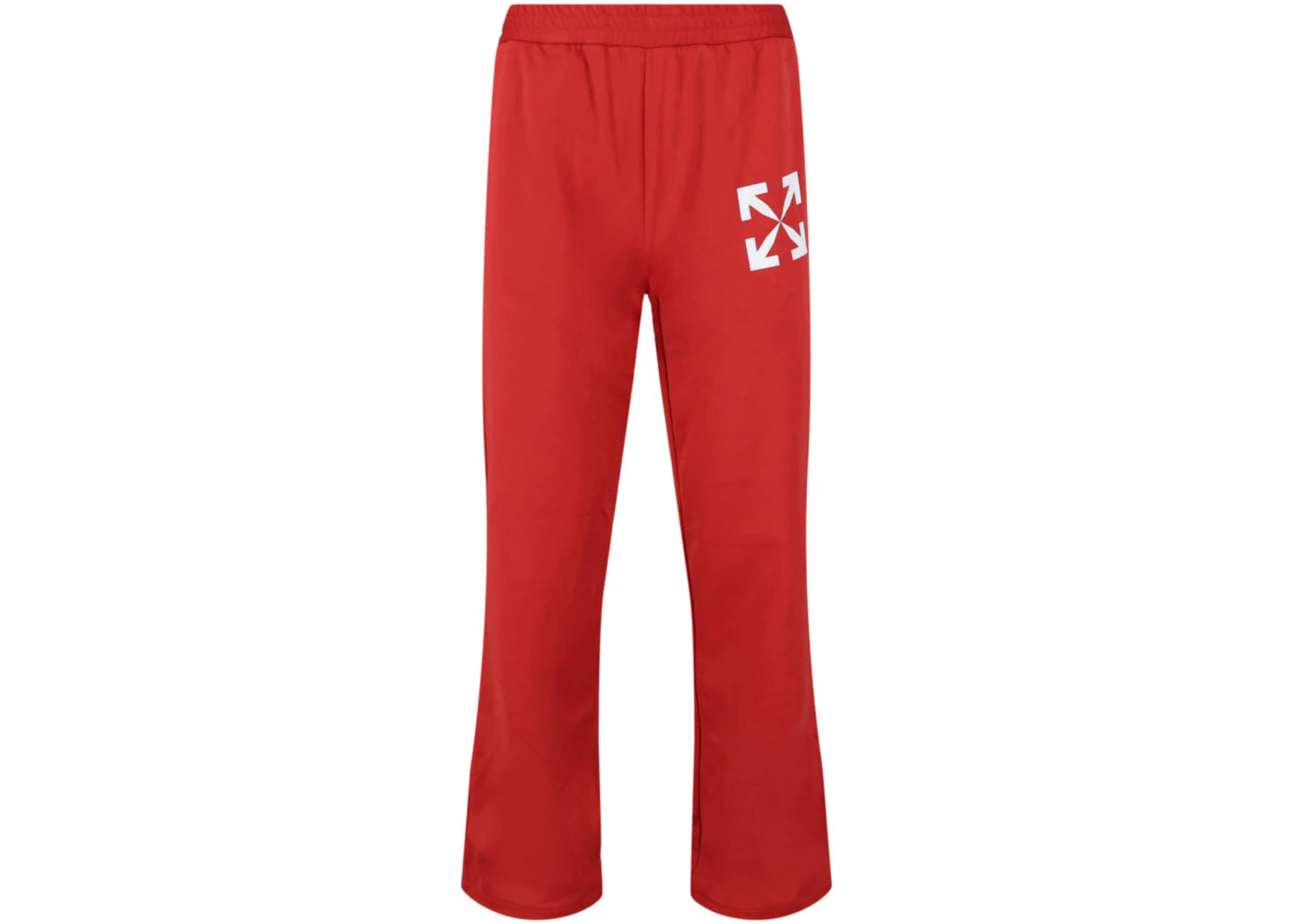 OFF-WHITE Single Arrow Slim Track Pants Red