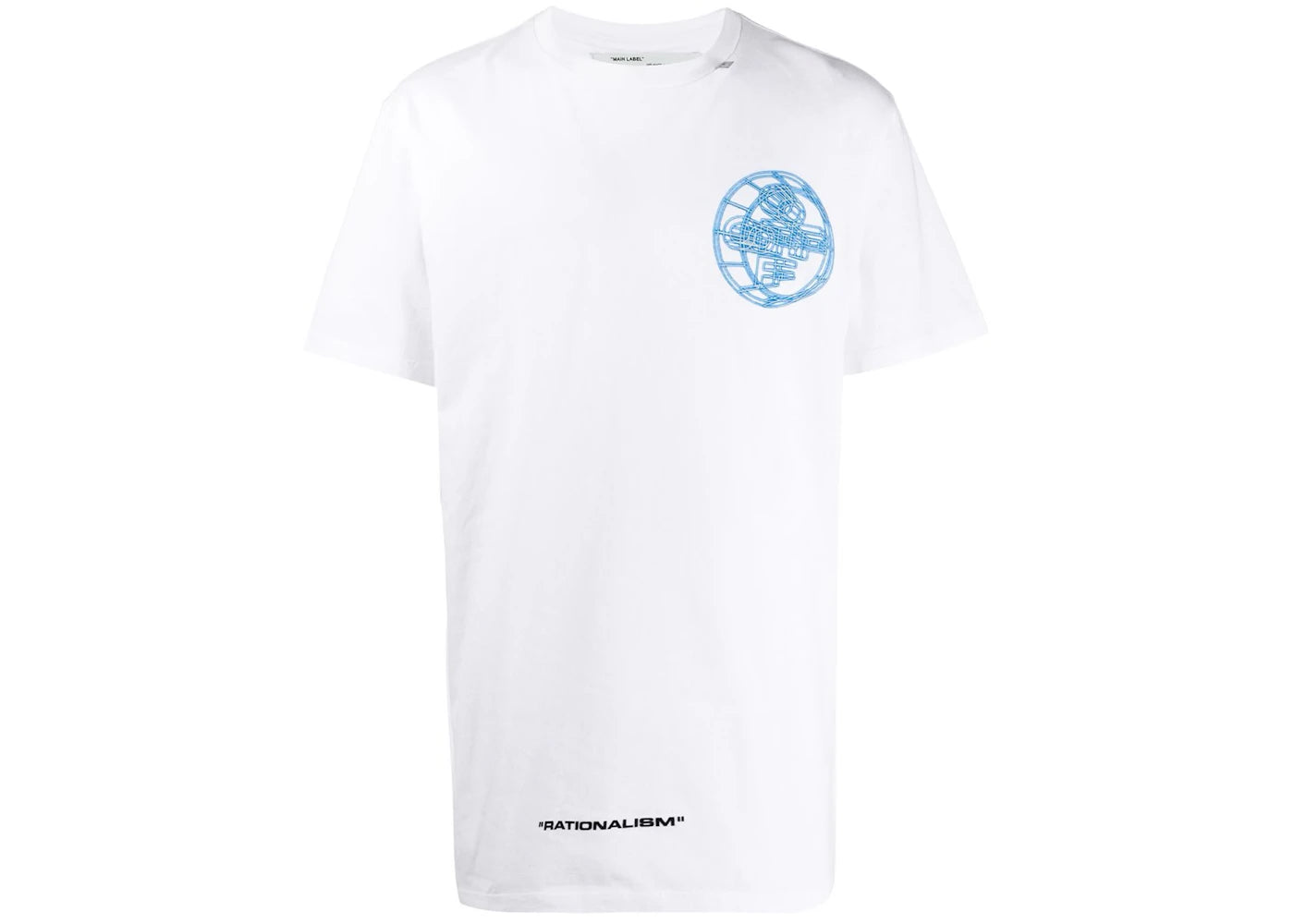 OFF-WHITE Slim Fit 3D Off T-Shirt White