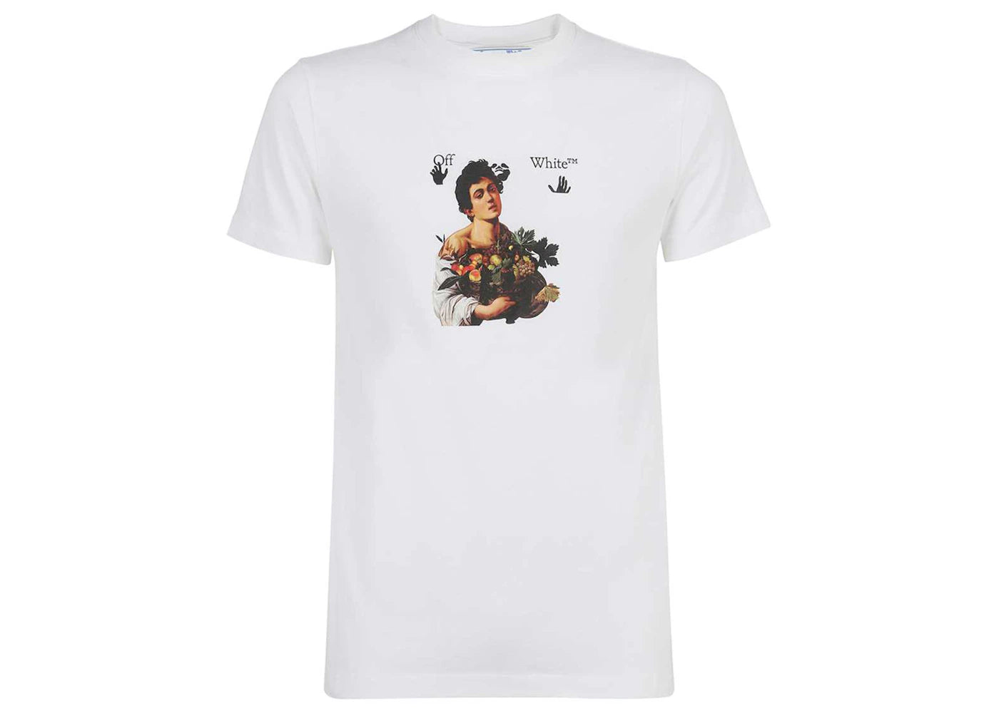 OFF-WHITE Slim Fit Caravaggio Boy T-shirt White