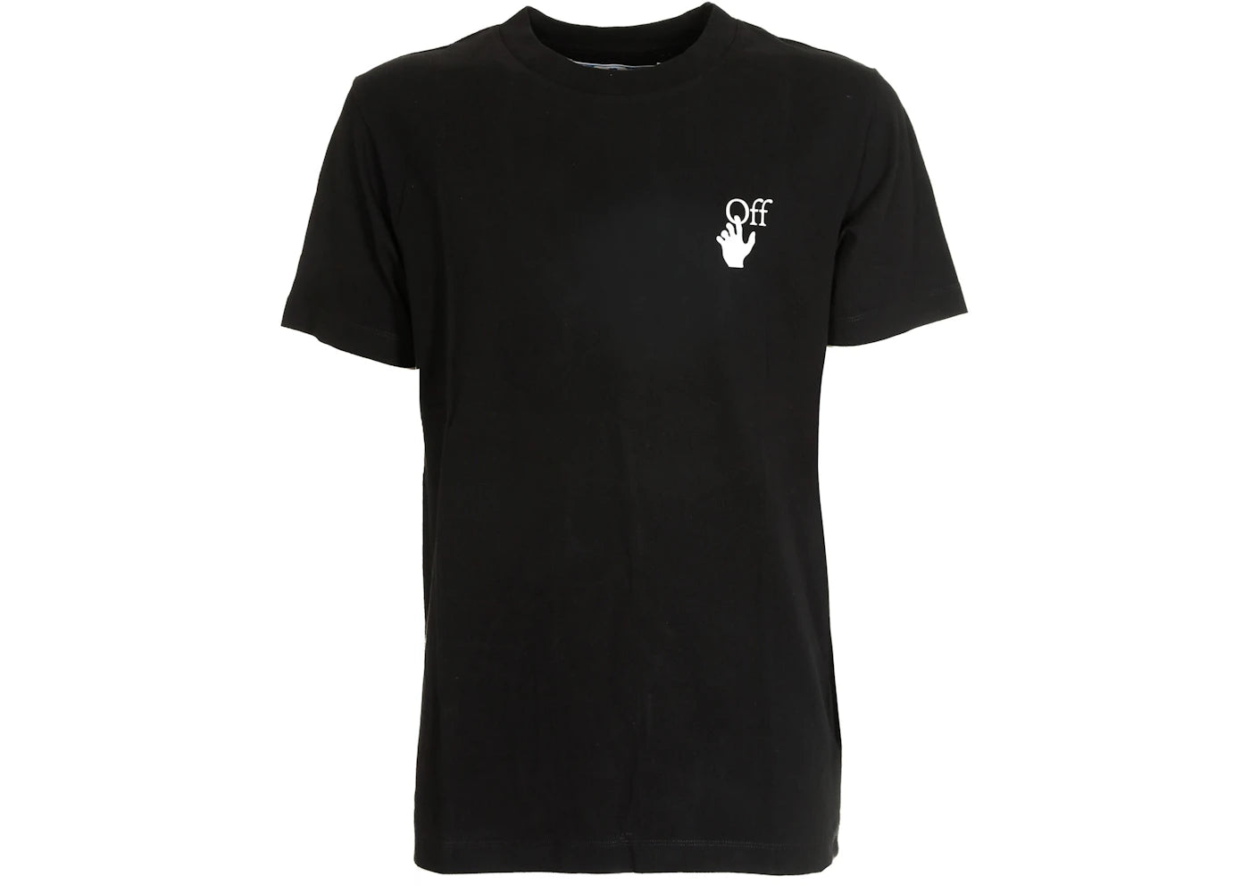 OFF-WHITE Slim Fit Cut Here Arrows T-shirt Black