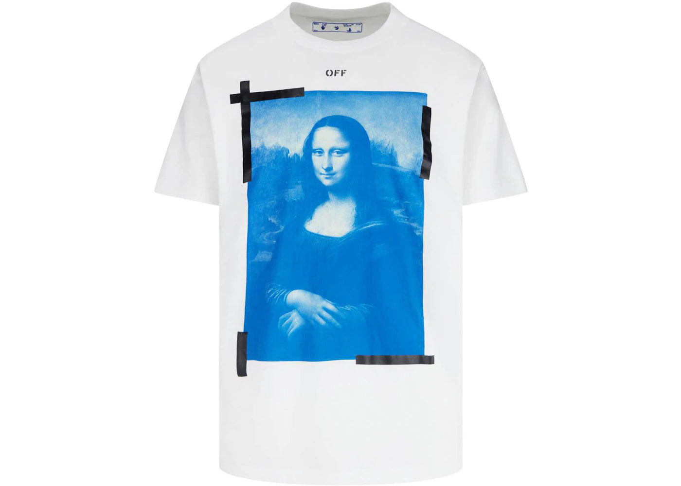 OFF-WHITE Slim Fit Mona Lisa Print T-shirt White