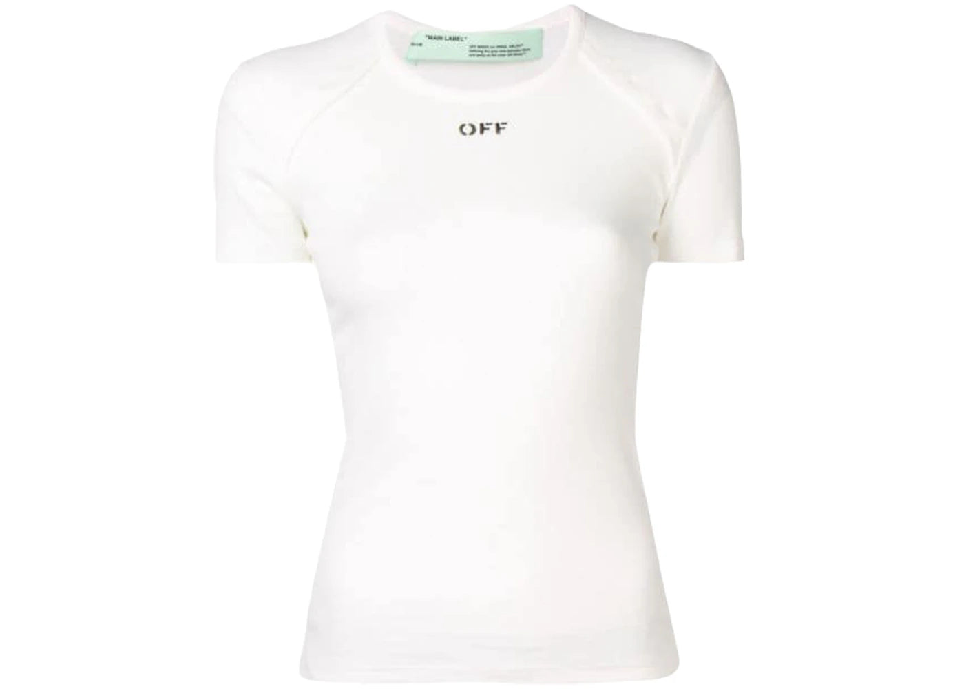 OFF-WHITE Slim Fit OFF Logo T-shirt White/Black