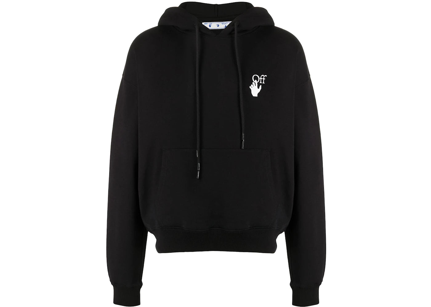 OFF-WHITE Slim Fit Pascal Arrow Hoodie Black/White