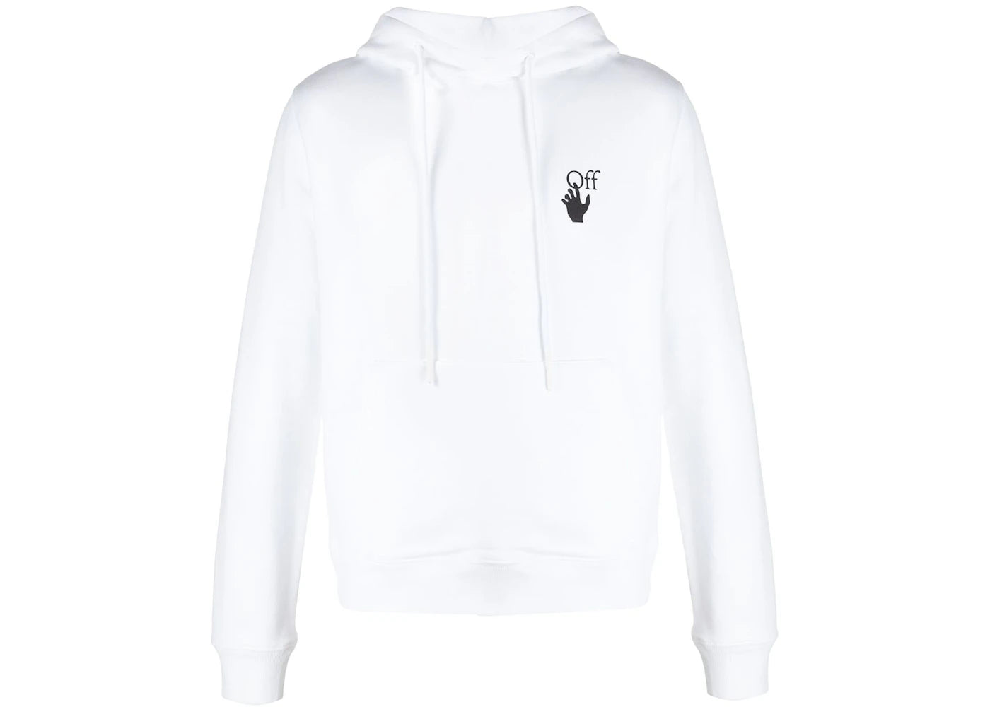 OFF-WHITE Slim Fit Pascal Arrow Hoodie White/Black