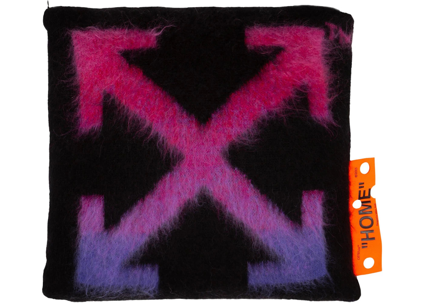 OFF-WHITE Small Gradient Pillow Black/Fucsia/Fluo