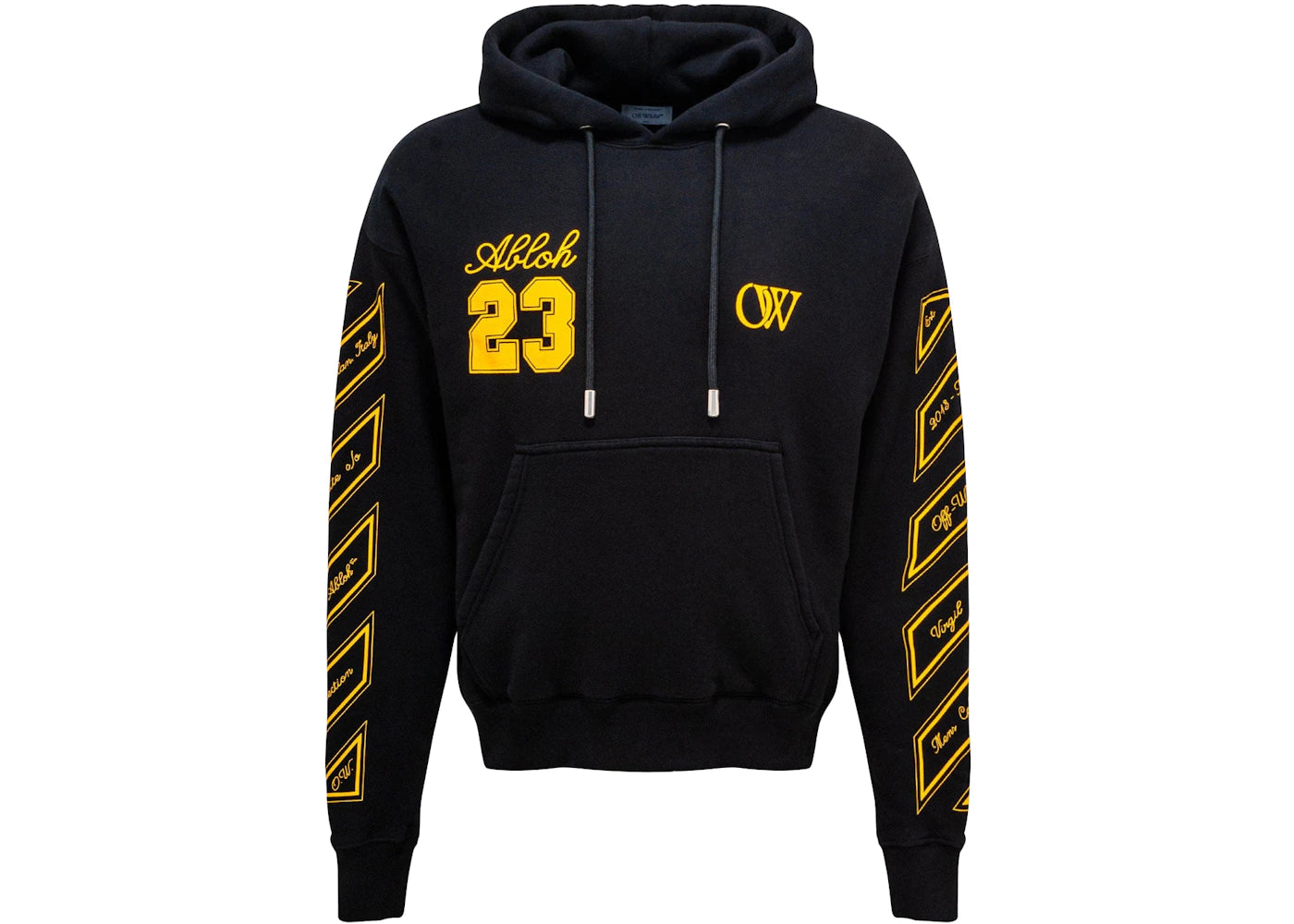 OFF-WHITE Splash Arrow Skate Hoodie Black