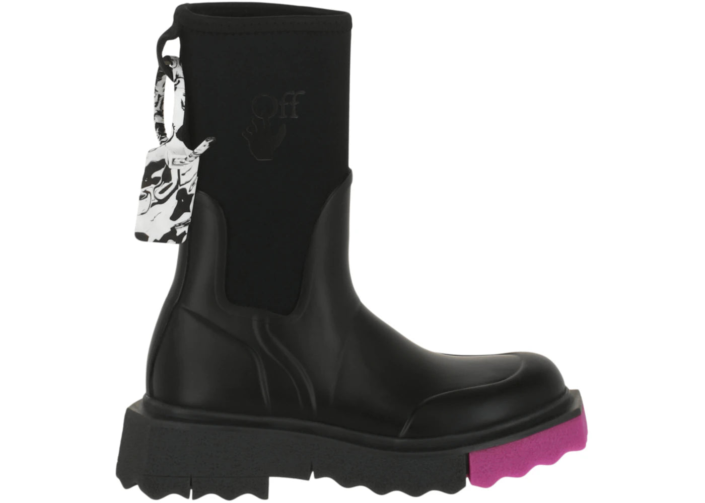 OFF-WHITE Sponge Rainboots Black (Women's)