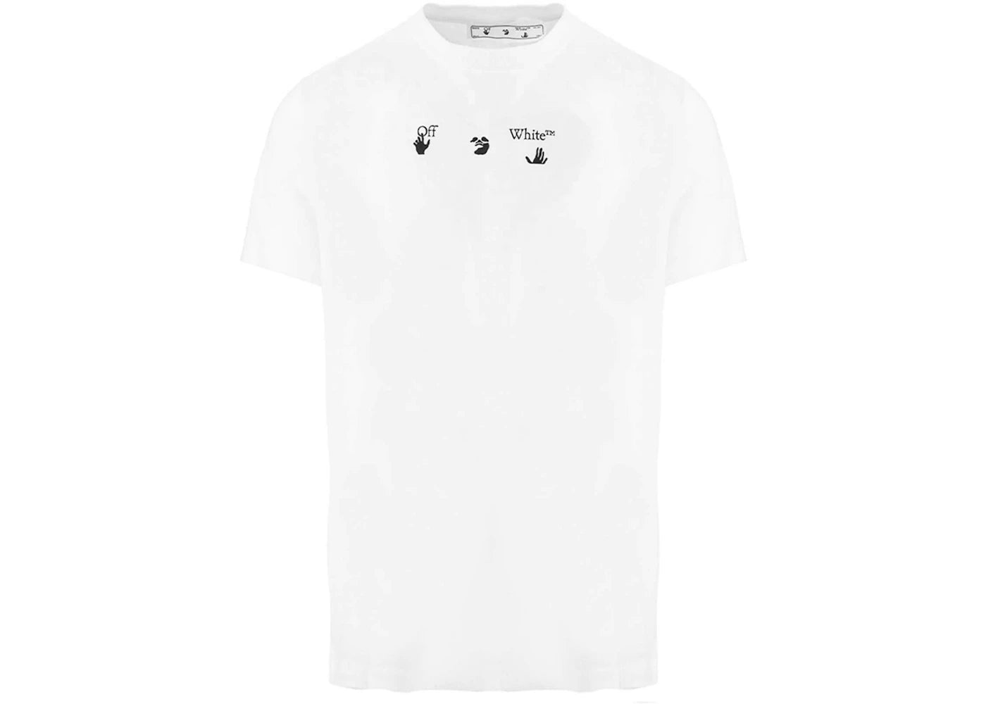 OFF-WHITE Spray Marker T-shirt White Black