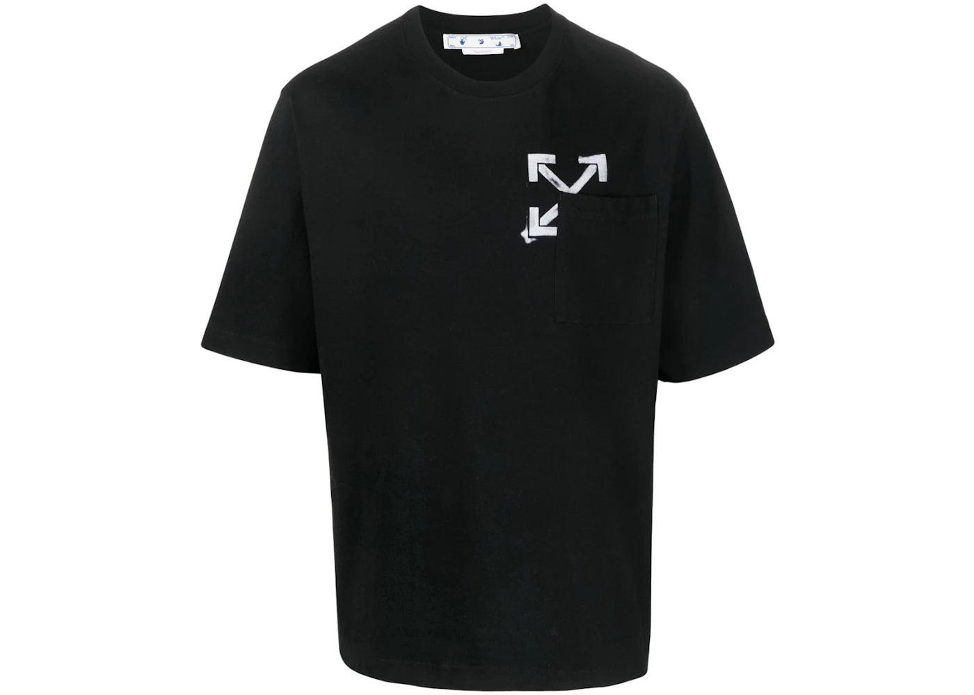 OFF-WHITE Stamped Arrows T-Shirt Black/White