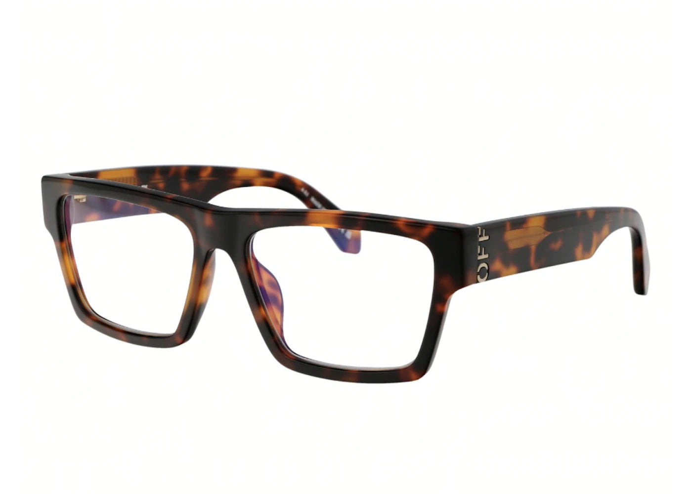 OFF-WHITE Style 46 Eyeglasses Havana (OERJ046F23PLA0016000)