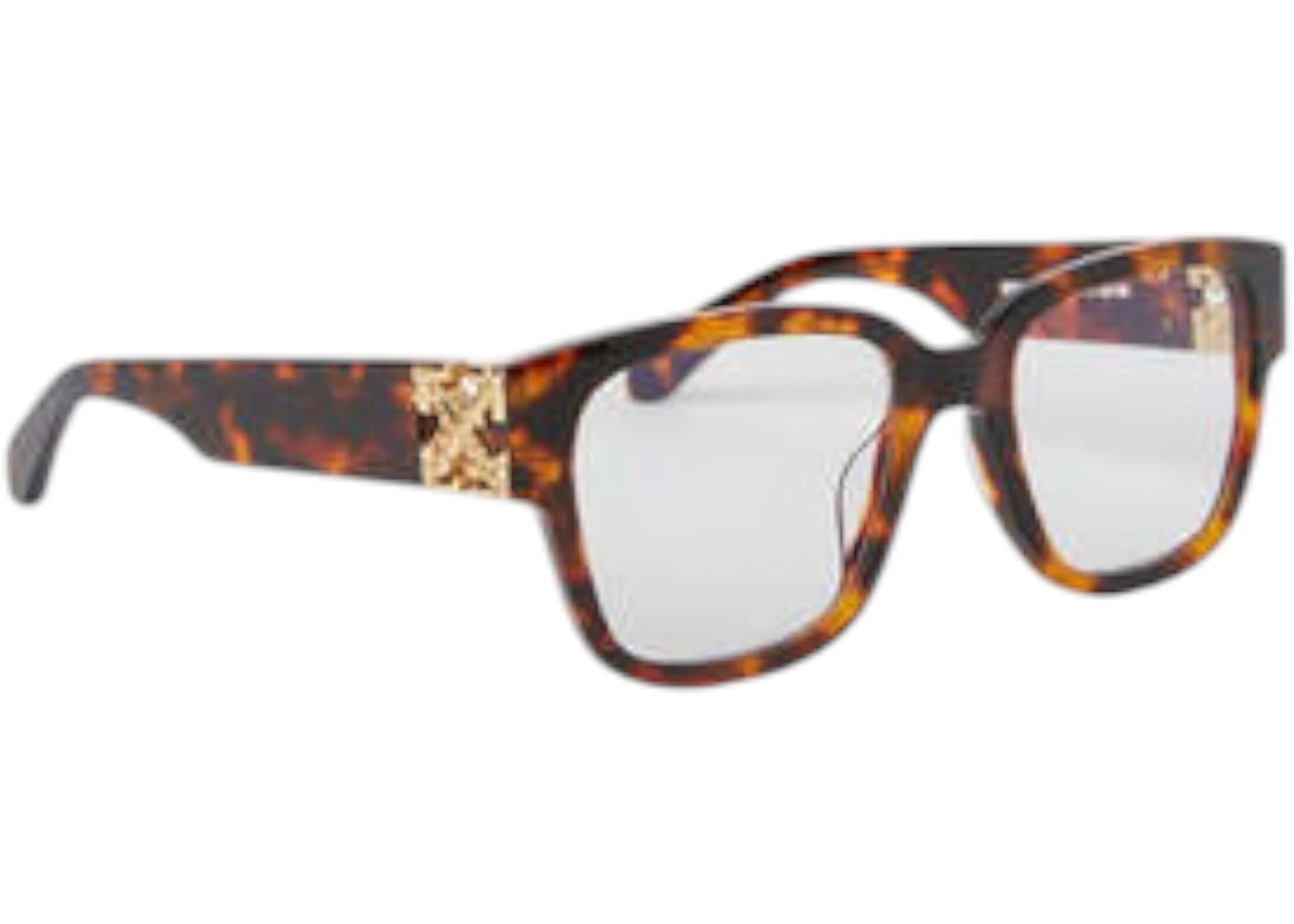 OFF-WHITE Style 47 Eyeglasses Havana Blue Light Block (OERJ047F23PLA0016000-FR)