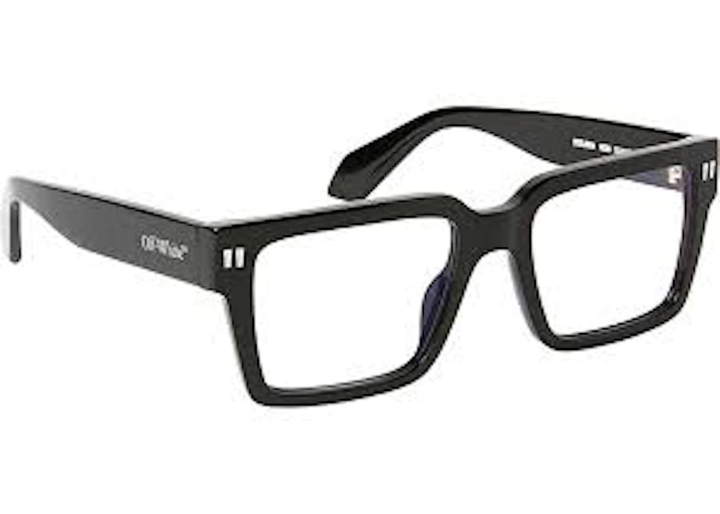 OFF-WHITE Style 54 Eyeglasses Black/Clear Lens (OERJ054S24PLA0011000-FR)