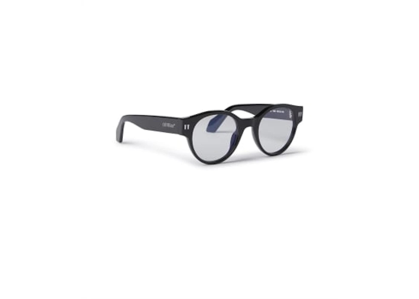 OFF-WHITE Style 55 Eyeglasses Black/Clear Lens (OERJ055S24PLA0011000-FR)