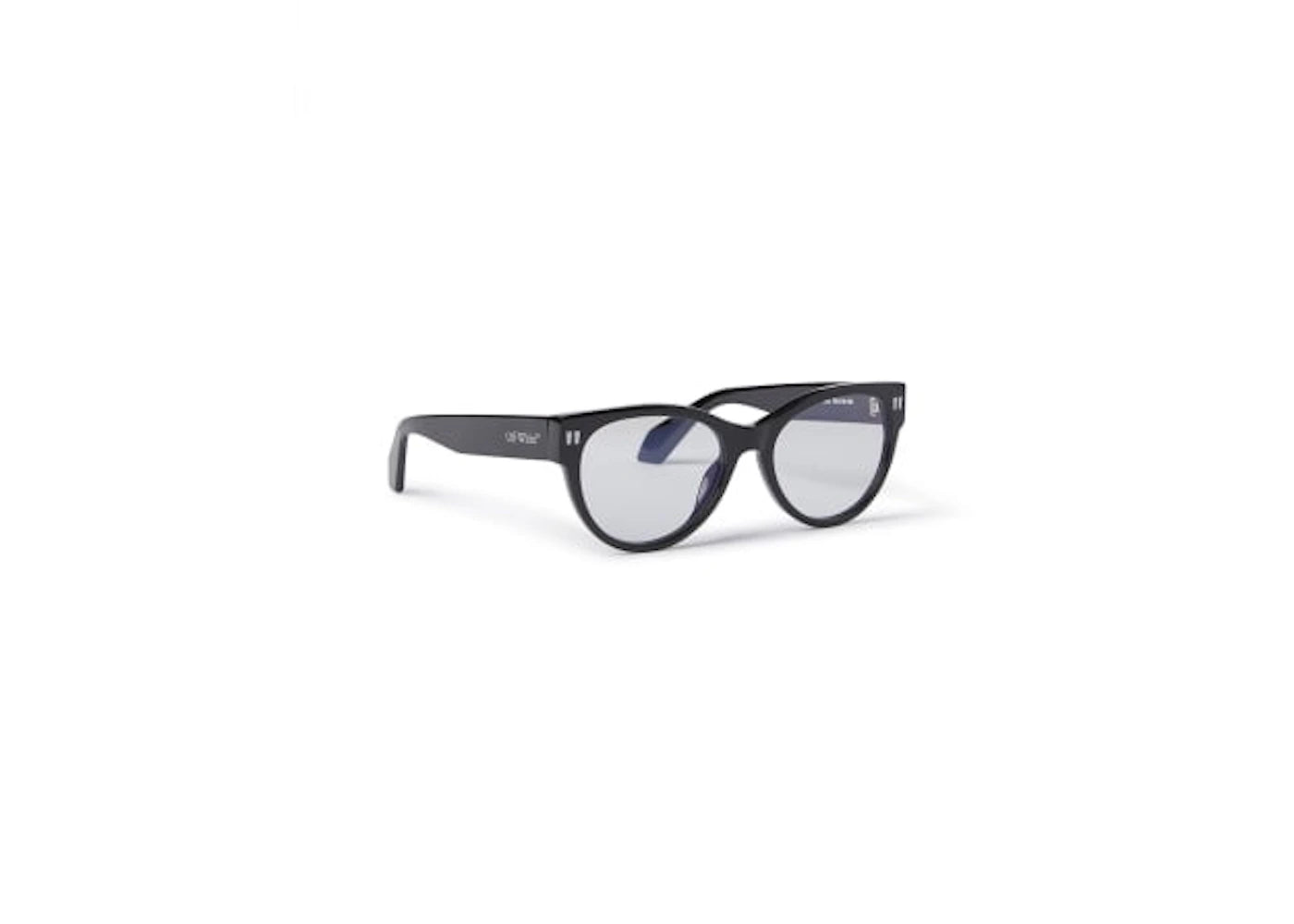 OFF-WHITE Style 57 Eyeglasses Black/Clear Lens (OERJ057S24PLA0011000-FR)
