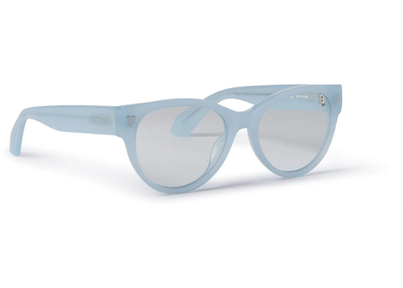 OFF-WHITE Style 57 Eyeglasses Light Blue/Clear Lens (OERJ057S24PLA0014000-FR)