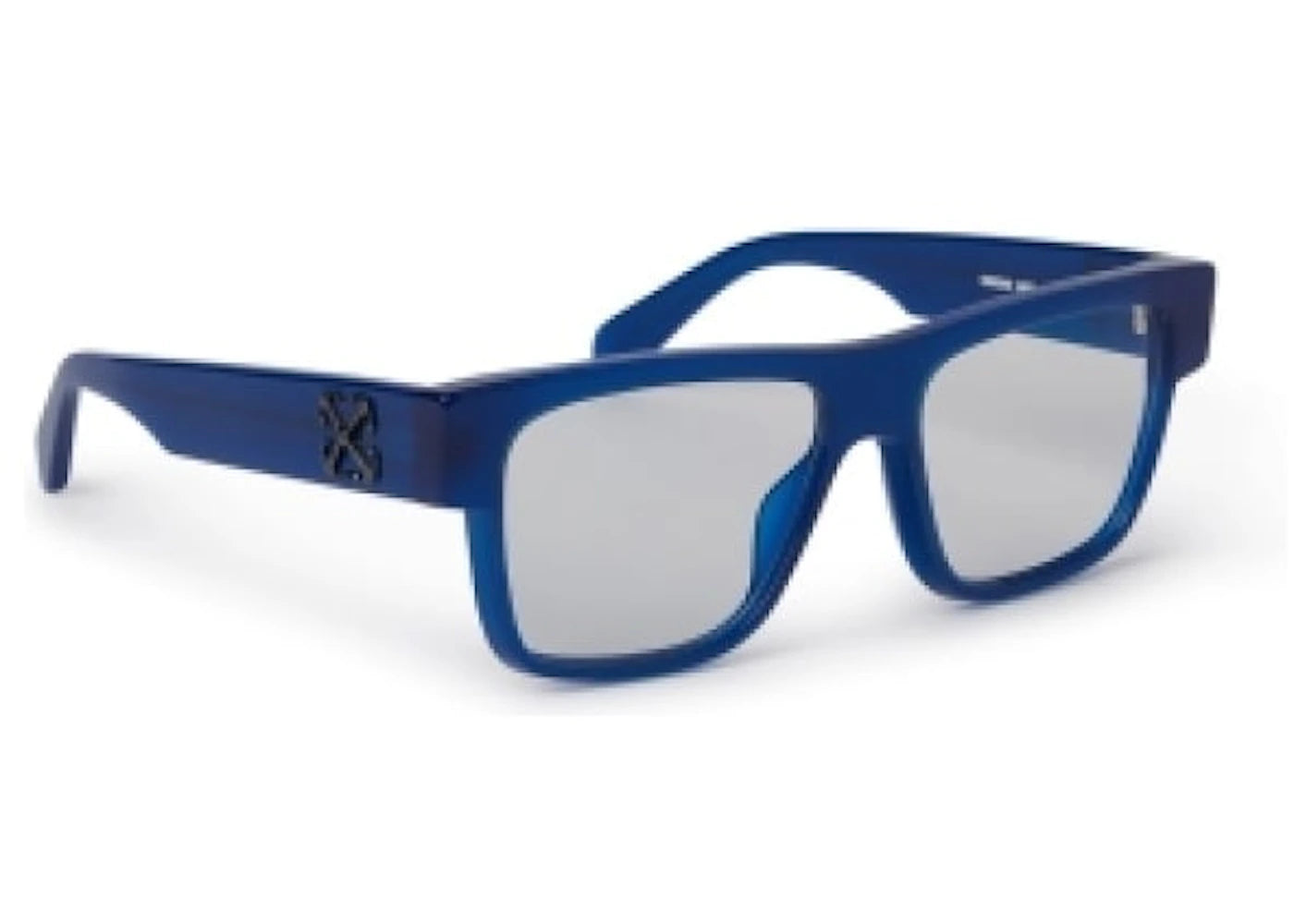 OFF-WHITE Style 60 Eyeglasses Blue/Clear Lens (OERJ060S24PLA0014500-FR)